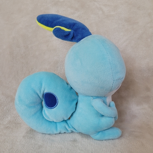 Pokemon Sobble plush toy medium 7" - Picture 2 of 5